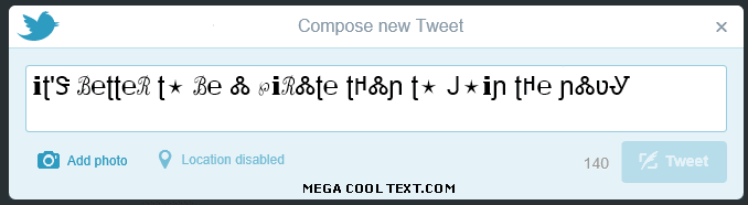 cool font maker on Twitter