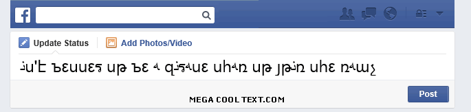 cool fonts generator for facebook on Facebook