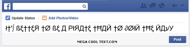 funny text creator on Facebook