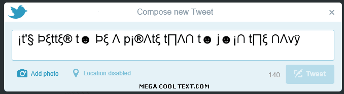 weird font maker on Twitter