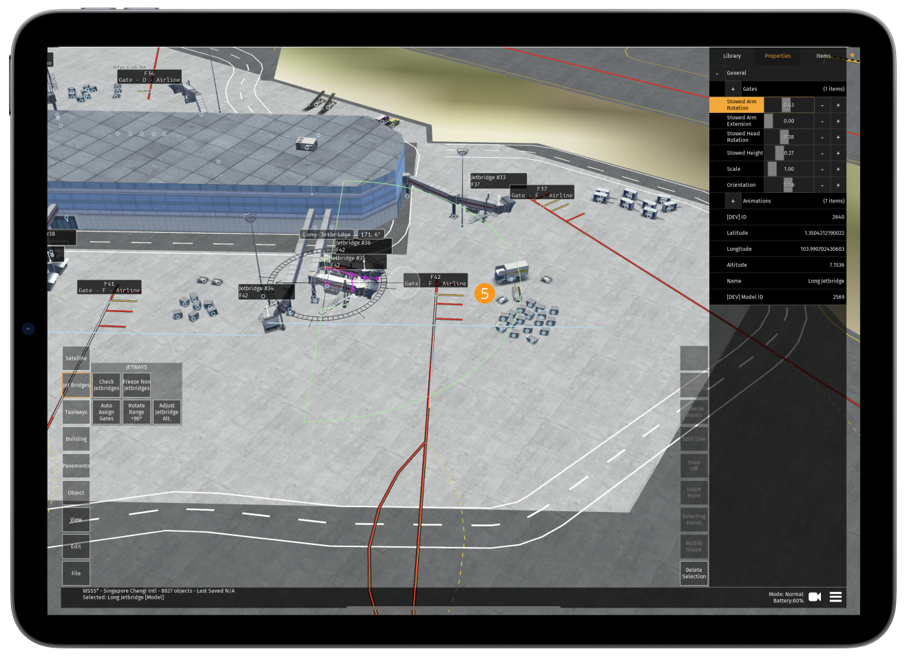 Image 10.4.2.3 - Correct Jet Bridge Set-Up