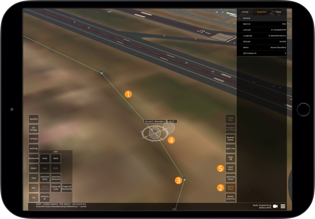 Image 3.3.2.1 - Airport Boundary