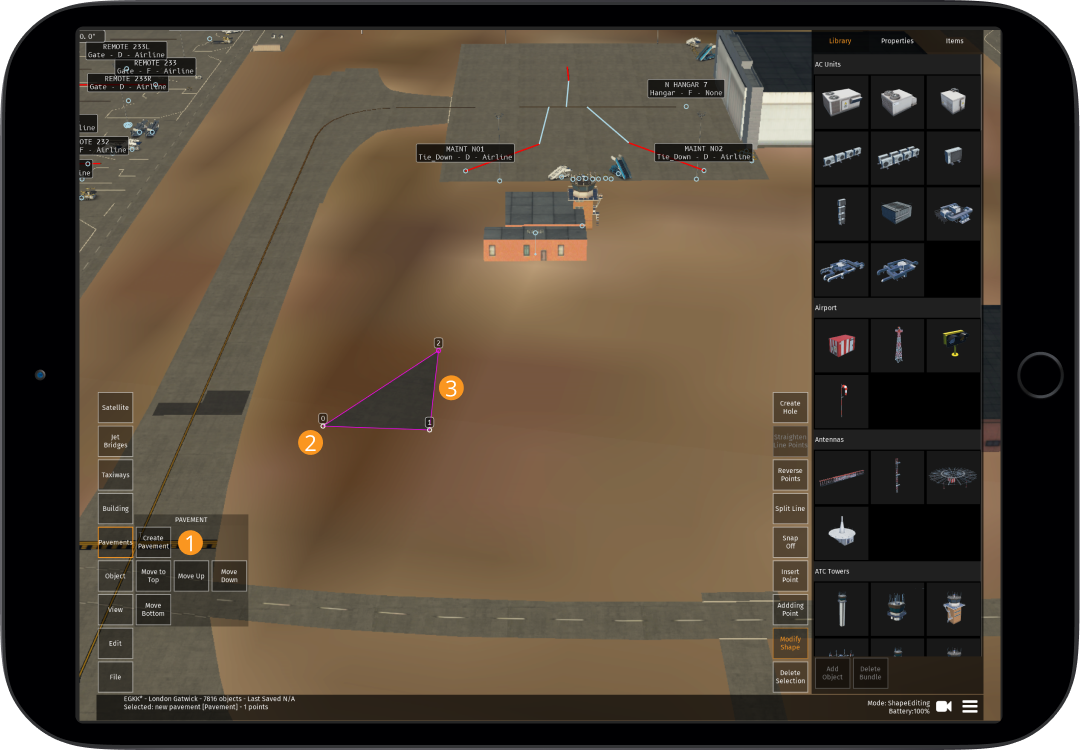 Image 5.1.1.1 - Creating Pavements