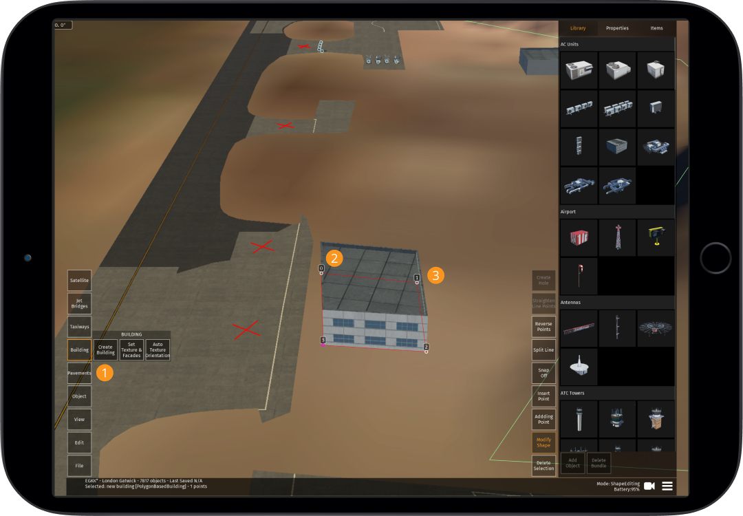 Image 8.1.1.1 - Creating a Building