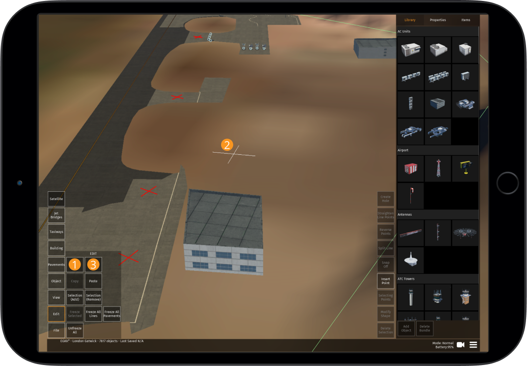 Image 8.1.4.1 - Copy & Pasting a Building