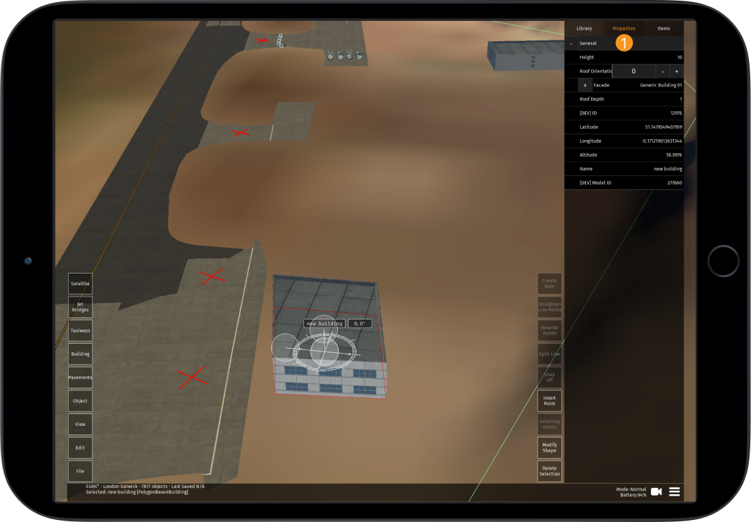 Image 8.2.1.1 - Building Properties