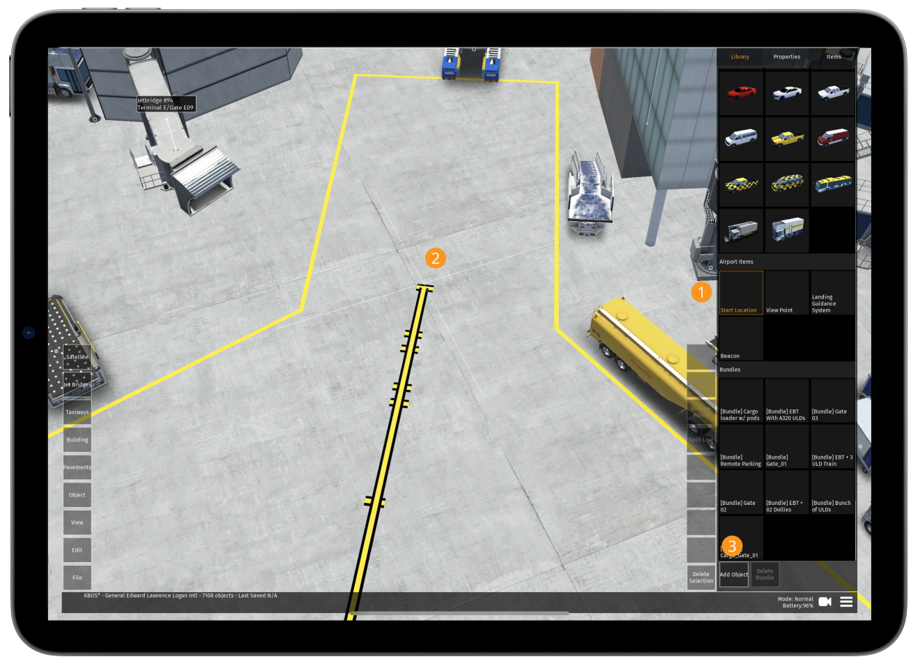 Image 7.1.2.1 - Start Location Placement