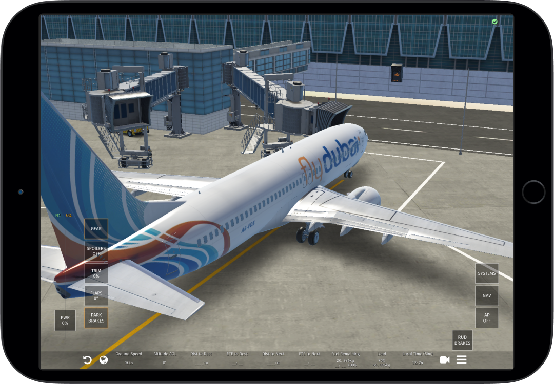 Image 10.3.2.1 - Jet Bridge Base Too High for Narrow-Body Aircraft