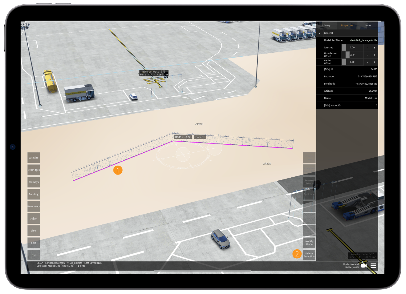 Image 9.5.6.1 - Deleting a Model Line
