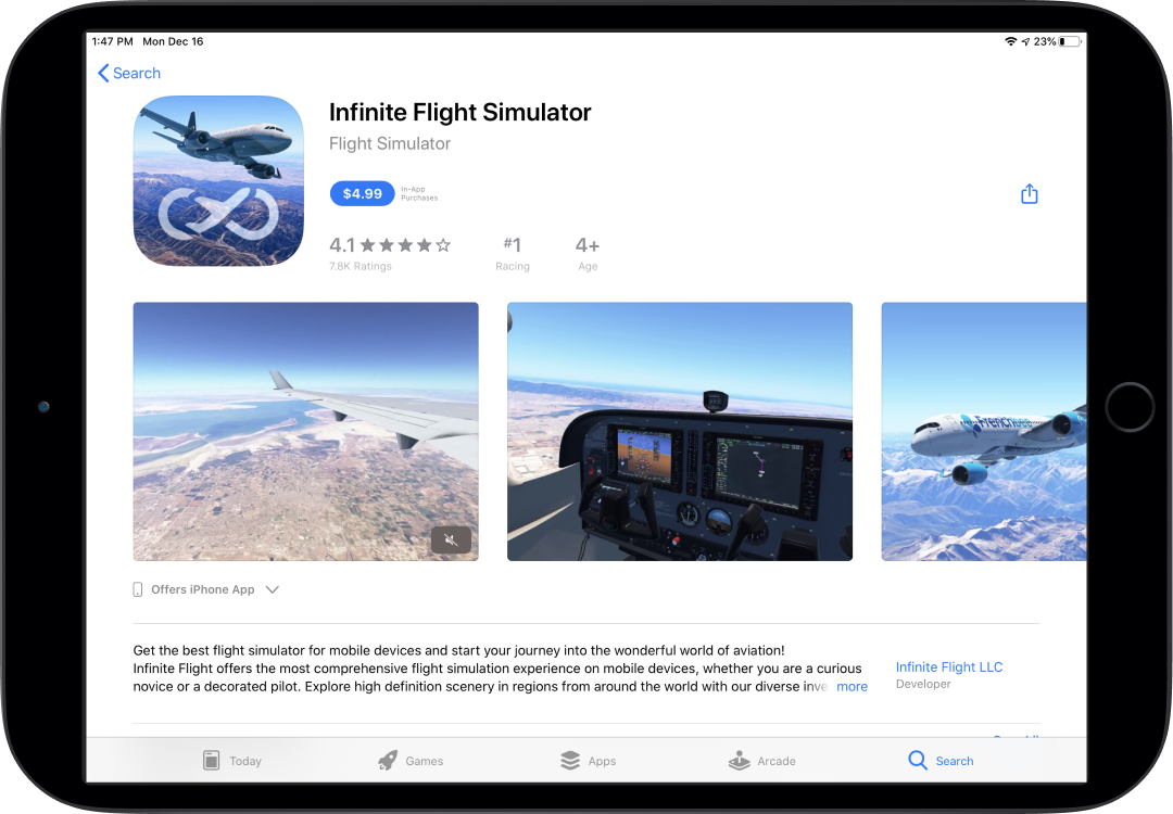 Infinite Flight on the App Store