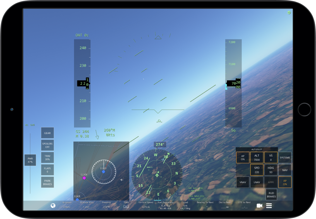 Intercept Inbound Hold Axis - Teardrop
