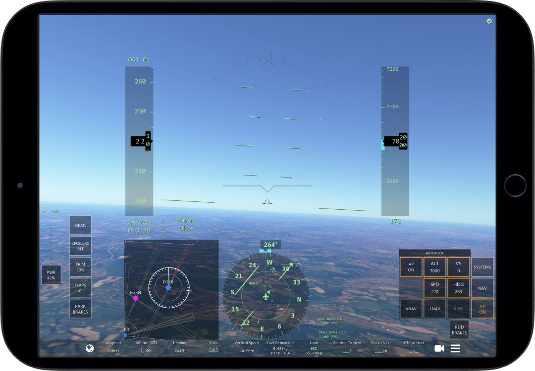 Intercept Inbound Hold Axis - Parallel