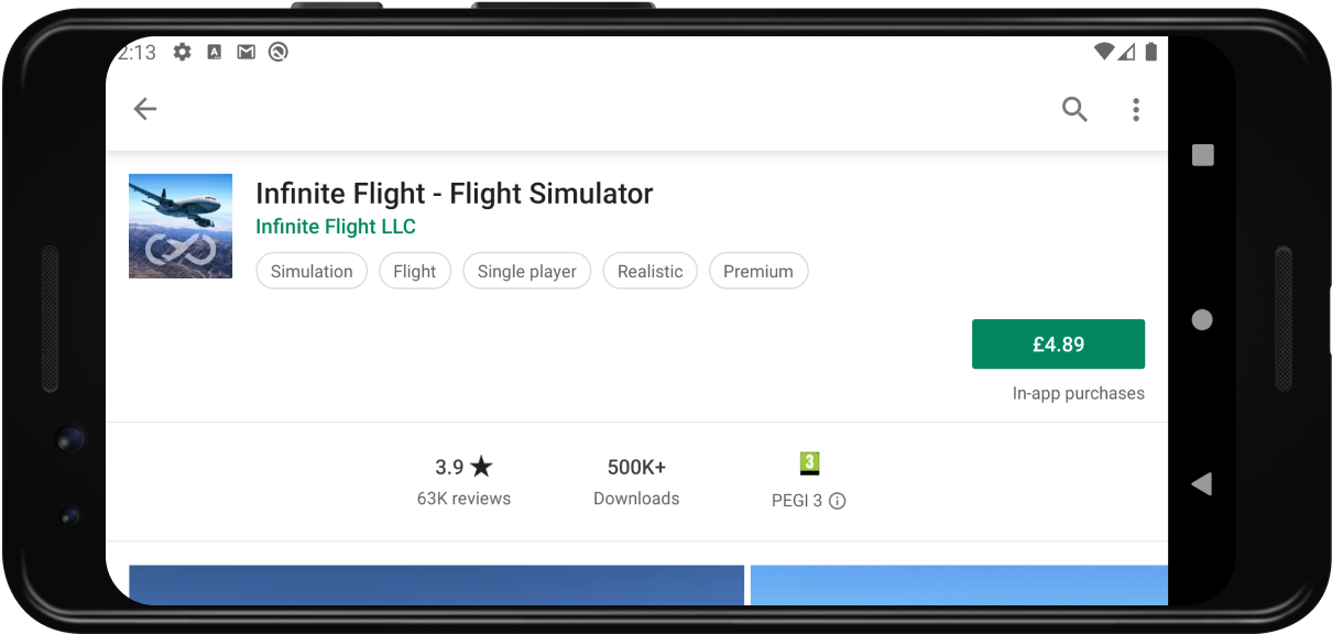 Infinite Flight on the Play Store