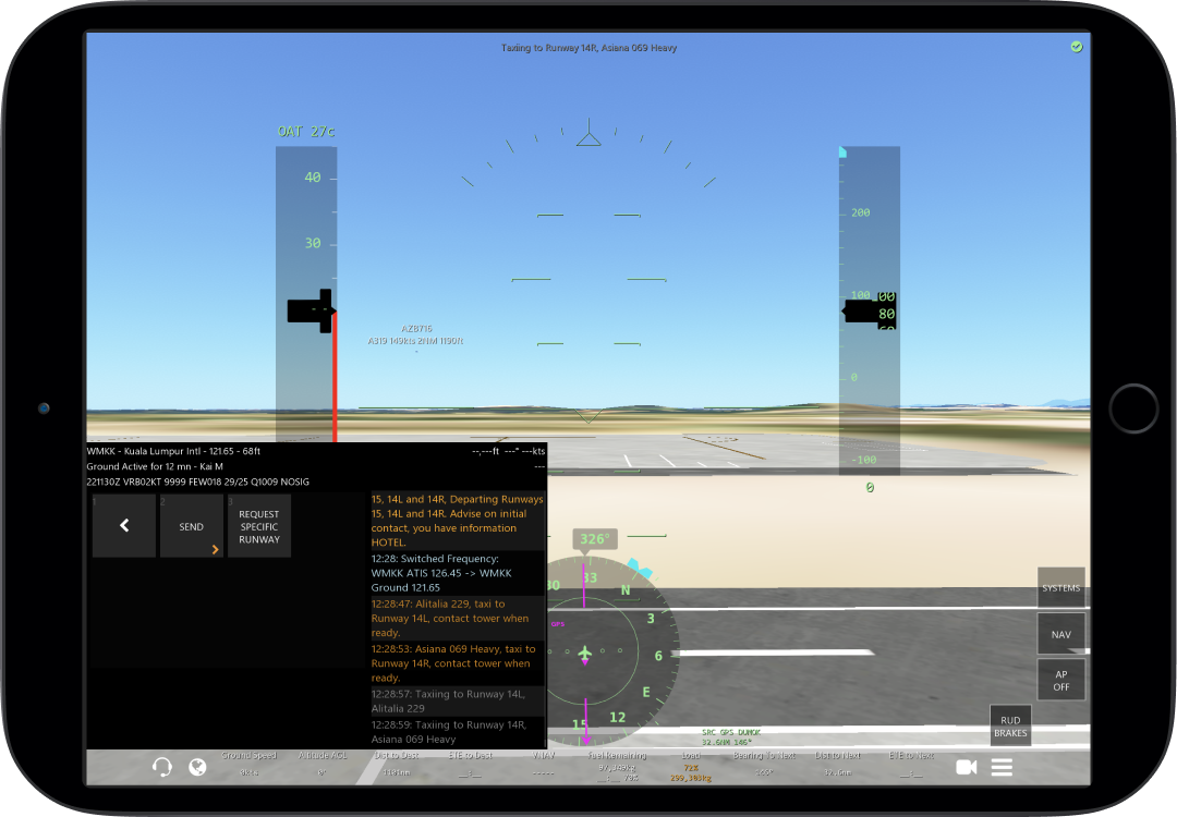 Send Pushback Request